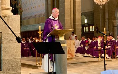 « L’Eglise compte sur vous, les jeunes, pour s’élancer vers son avenir !» Homélie de Mgr de Kerimel