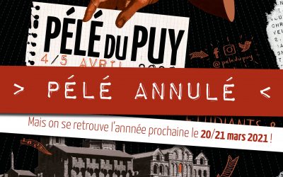 Annulation Pélé du Puy 2020